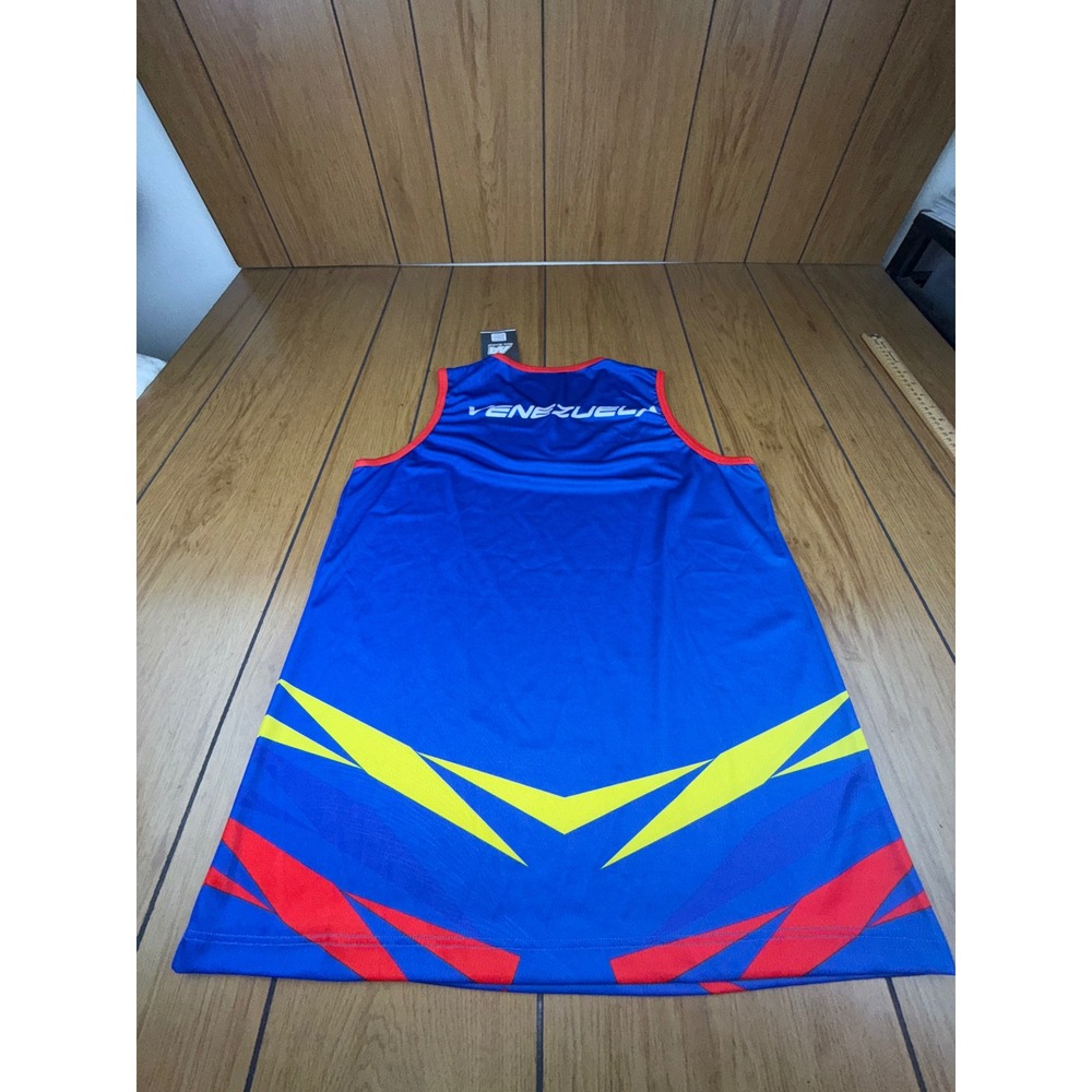 Venezuela‎ Olympic Team Sleeveless Jersey Tank Top Blue Medium - Picture 13 of 15
